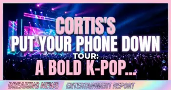 Cortis's 'put your phone down' tour: a bold k-pop bet on presence