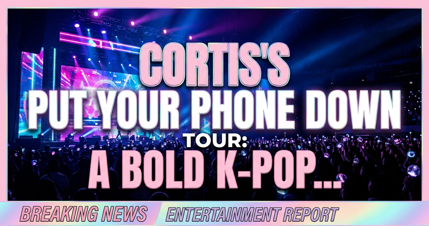 Cortis's 'put your phone down' tour: a bold k-pop bet on presence 1 Cortis's 'put your phone down' tour: a bold k-pop bet on presence