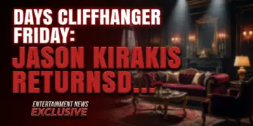 Days cliffhanger friday: jason kiriakis returns, dimera secrets explode!