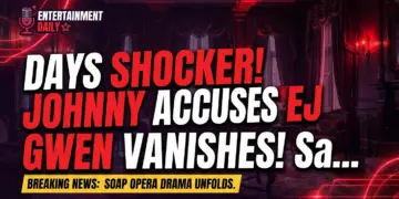 Days shocker! Johnny accuses ej, gwen vanishes! Salem's latest chaos!