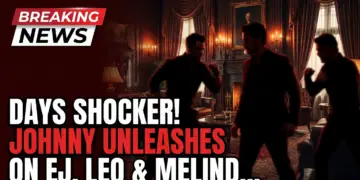 Days shocker! Johnny unleashes on ej, leo & melinda face crime!
