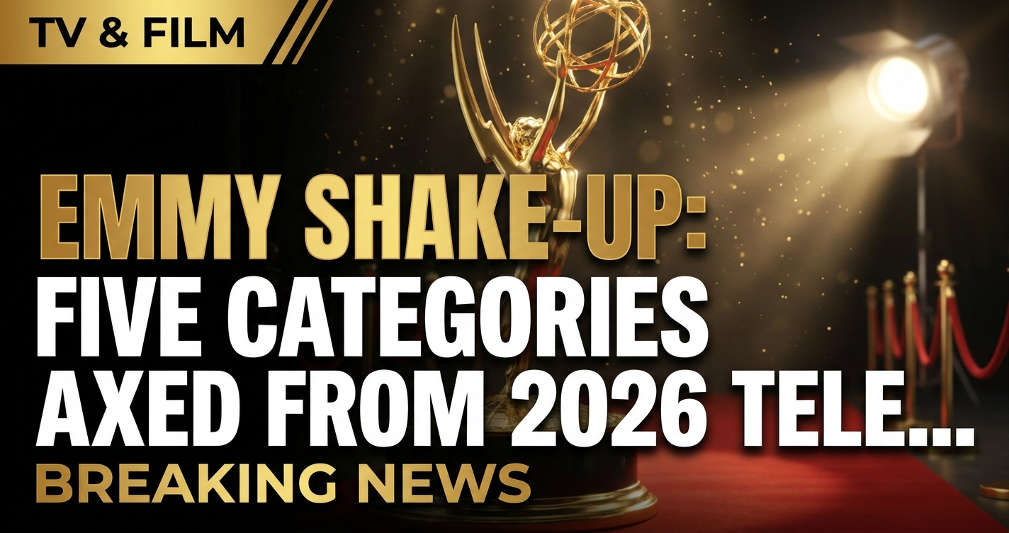 Emmy shake-up: five categories axed from 2026 telecast – a drastic bid for ratings? 1 Emmy shake-up: five categories axed from 2026 telecast – a drastic bid for ratings?