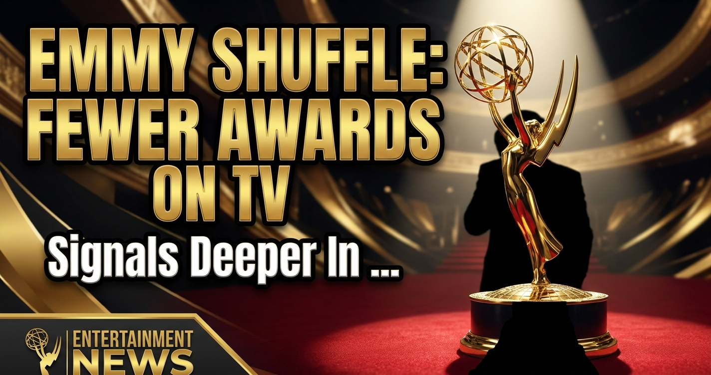 Emmy shuffle: fewer awards on tv signals deeper industry shift 1 Emmy shuffle: fewer awards on tv signals deeper industry shift
