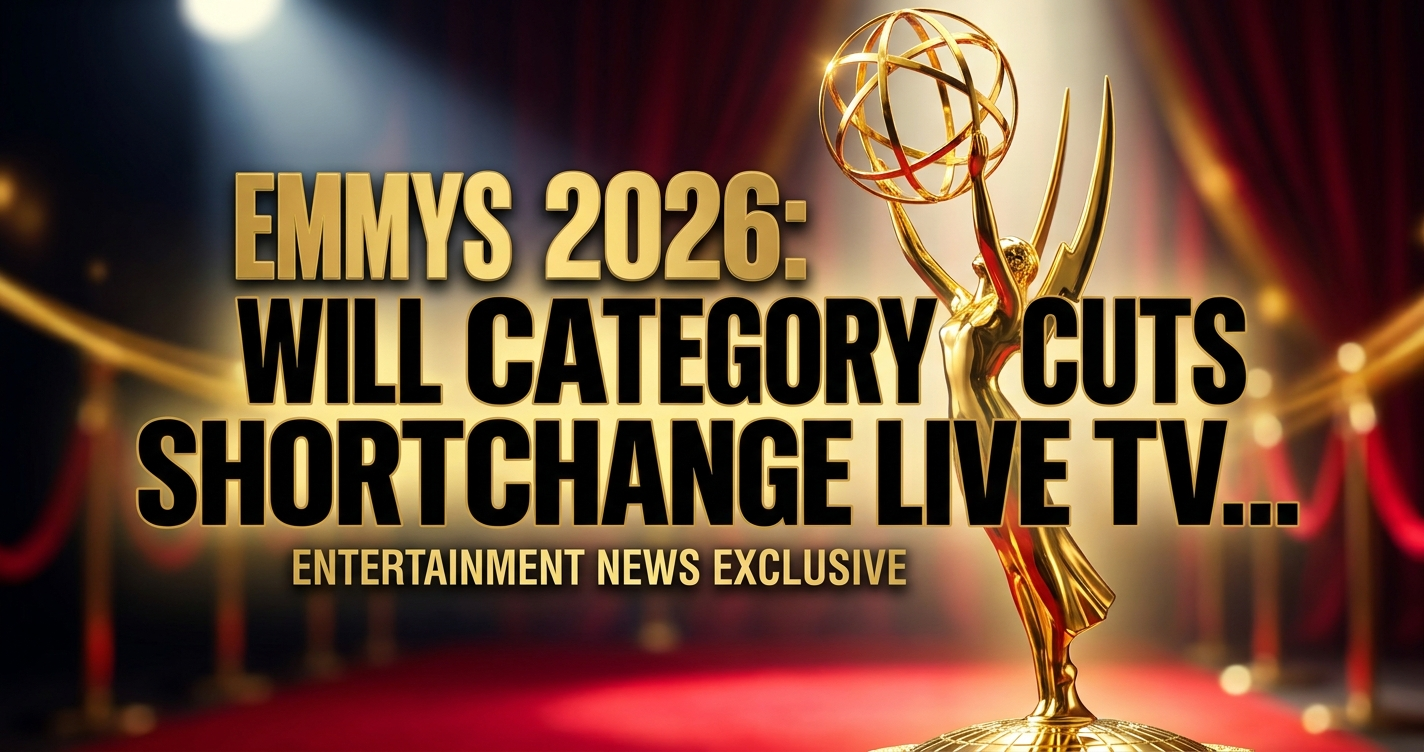 Emmys 2026: will category cuts shortchange live tv's best? 1 Emmys 2026: will category cuts shortchange live tv's best?