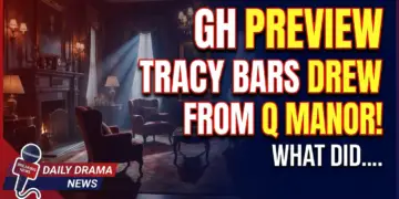 Gh preview: tracy bars drew from q manor! What did jack do?
