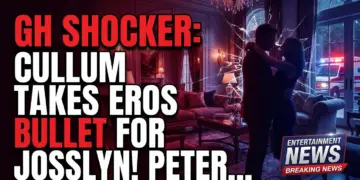 Gh shocker: cullum takes bullet for josslyn! Peter haunts anna!