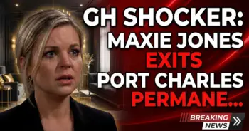 Gh shocker: maxie jones exits port charles permanently! What now?