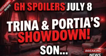 Gh spoilers july 8: trina & portia's showdown! Sonny's warning!
