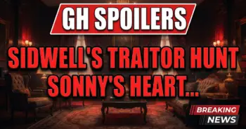 Gh spoilers: sidwell's traitor hunt, sonny's heartbreak, martin's vow!