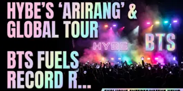 Hybe's 'arirang' & global tour: bts fuels record revenue, redefines k-pop power