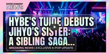 Hybe's tuide debuts jihyo's sister: a sibling saga rocks k-pop