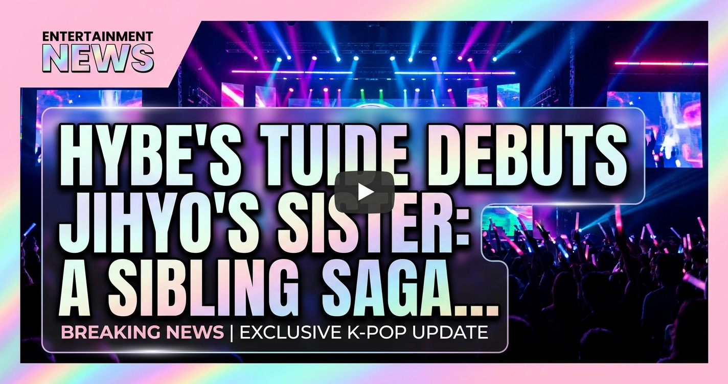Hybe's tuide debuts jihyo's sister: a sibling saga rocks k-pop 1 Hybe's tuide debuts jihyo's sister: a sibling saga rocks k-pop