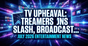 July 2026 tv upheaval: streamers slash, broadcast endures
