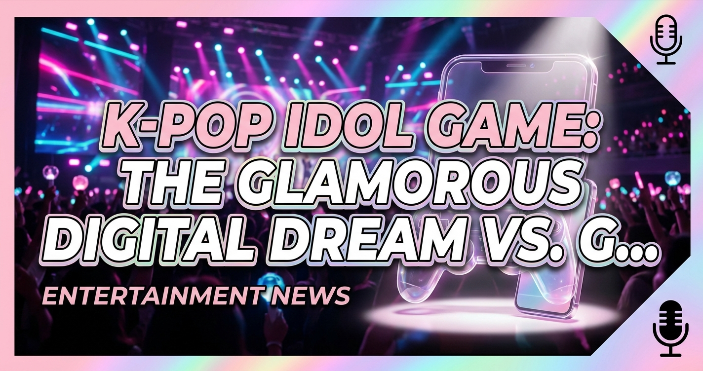 K-pop idol game: the glamorous digital dream vs. Grueling reality 1 K-pop idol game: the glamorous digital dream vs. Grueling reality