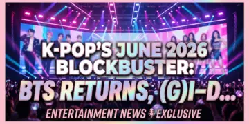K-pop's june 2026 blockbuster: bts returns, (g)i-dle reigns