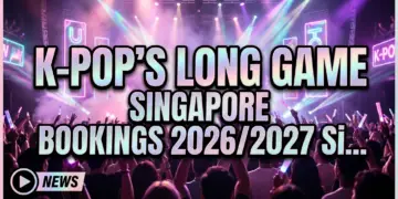 K-pop's long game: singapore bookings 2026/2027 signal new era