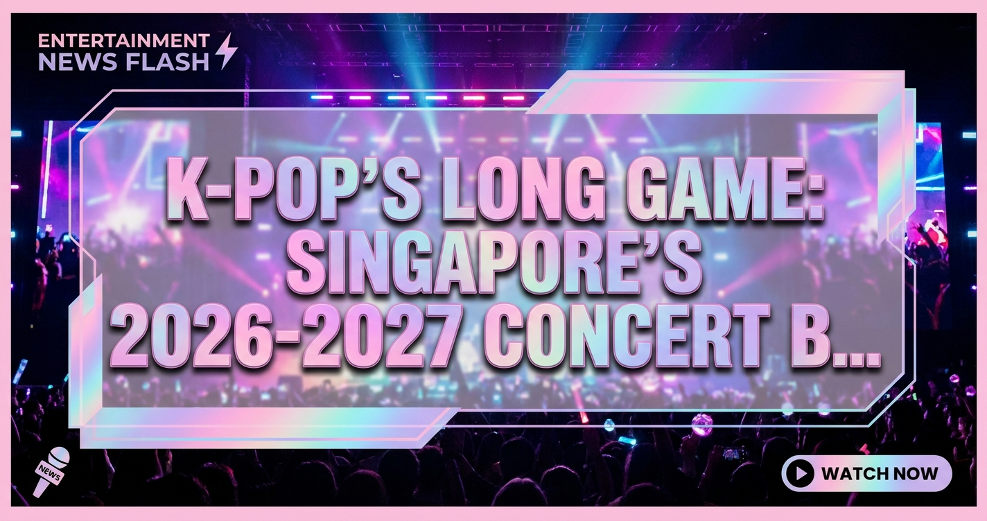 K-pop's long game: singapore's 2026-2027 concert boom & mamamoo's return 1 K-pop's long game: singapore's 2026-2027 concert boom & mamamoo's return