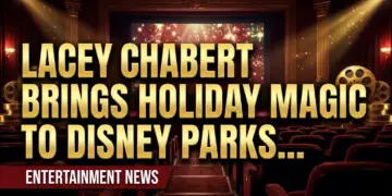 Lacey chabert brings holiday magic to disney parks in 'holiday ever after'