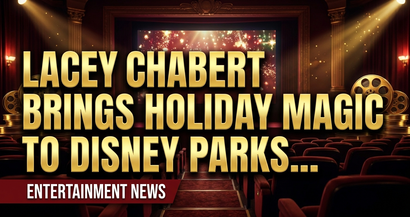 Lacey chabert brings holiday magic to disney parks in 'holiday ever after' 1 Lacey chabert brings holiday magic to disney parks in 'holiday ever after'