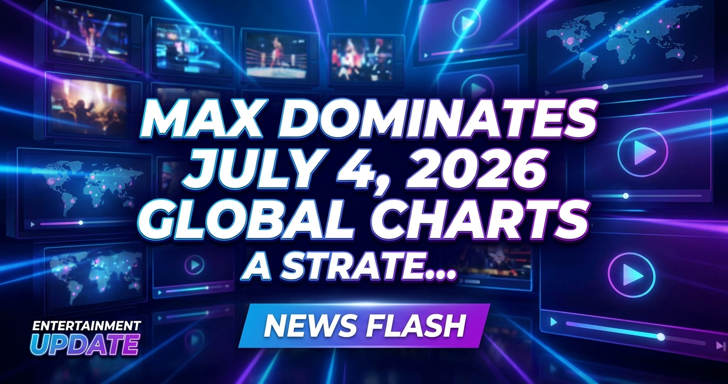 Max dominates july 4, 2026 global charts: a strategic masterclass 1 Max dominates july 4, 2026 global charts: a strategic masterclass