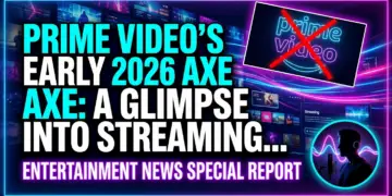 Prime video's early 2026 axe: a glimpse into streaming's profit-driven future