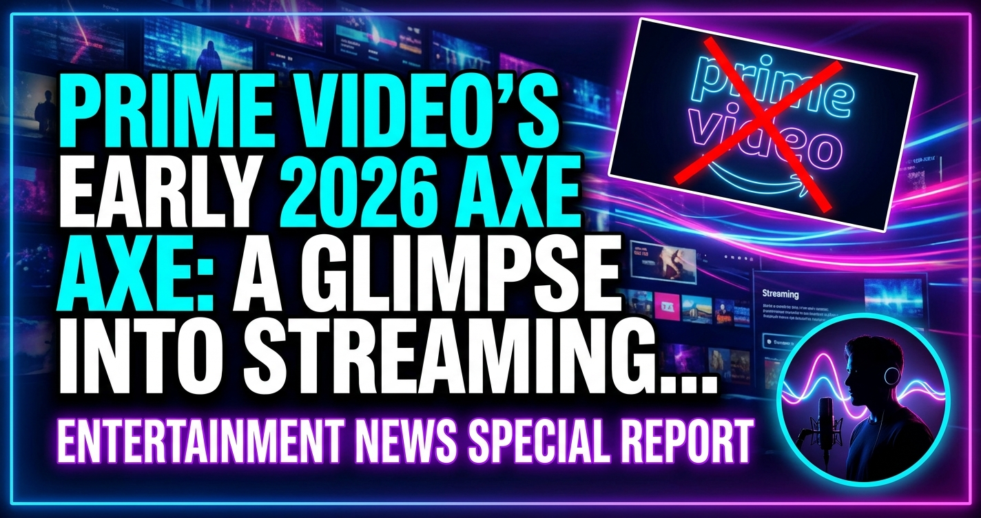 Prime video's early 2026 axe: a glimpse into streaming's profit-driven future 1 Prime video's early 2026 axe: a glimpse into streaming's profit-driven future