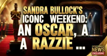 Sandra bullock's iconic weekend: an oscar, a razzie, & true star power