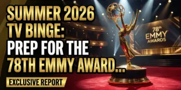Summer 2026 tv binge: prep for the 78th emmy awards early