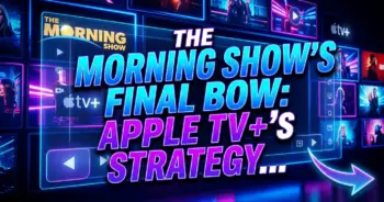 The morning show's final bow: apple tv+'s strategy takes center stage