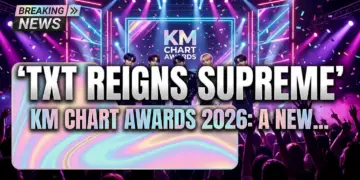 Txt reigns supreme at km chart awards 2026: a new k-pop dynasty emerges