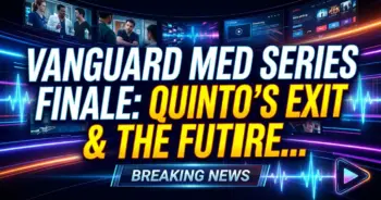 Vanguard med series finale: quinto's exit & the future of network drama