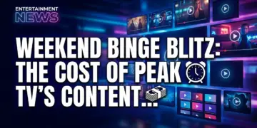 Weekend binge blitz: the cost of peak tv's content overload