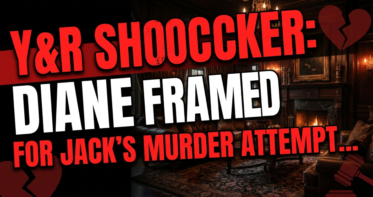 Y&r shocker: diane framed for jack's murder attempt?! Patty's shadow looms! 1 Y&r shocker: diane framed for jack's murder attempt?! Patty's shadow looms!