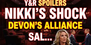 Y&r spoilers: nikki's shock, devon's alliance, sally's hero!
