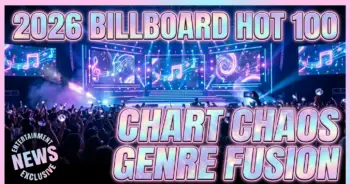 2026 billboard hot 100: chart chaos, genre fusion & new icons