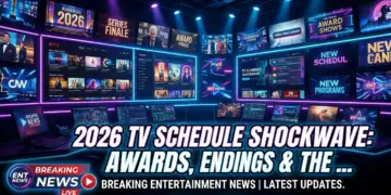 2026 tv schedule shockwave: awards, endings & the race for your remote