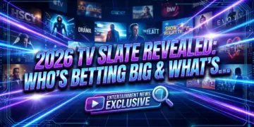 2026 tv slate revealed: who's betting big & what's worth watching