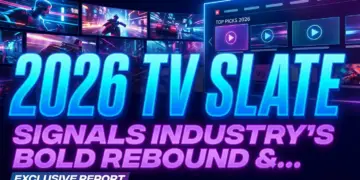 2026 tv slate signals industry's bold rebound & strategic shift
