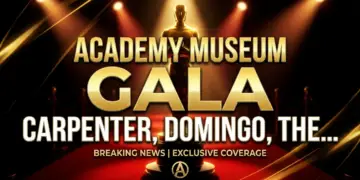 Academy museum gala honors carpenter, domingo, theron: a cinematic triple crown 2 Academy museum gala honors carpenter, domingo, theron: a cinematic triple crown