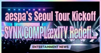 Aespa's seoul tour kickoff: synk complæxity redefines k-pop
