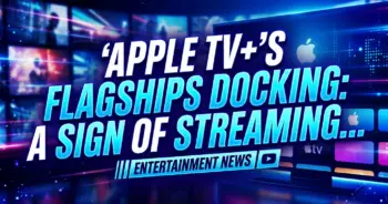 Apple tv+'s flagships docking: a sign of streaming's new reality