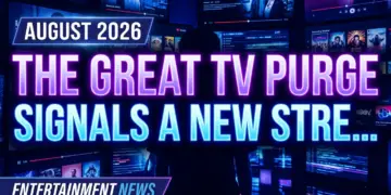 August 2026: the great tv purge signals a new streaming era
