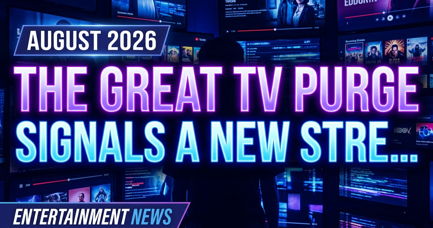 August 2026: the great tv purge signals a new streaming era 1 August 2026: the great tv purge signals a new streaming era