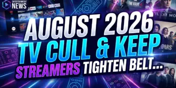 August 2026 tv cull & keep: streamers tighten belts, networks hold steady