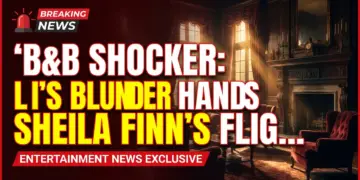 B&b shocker: li's blunder hands sheila finn's flight info!