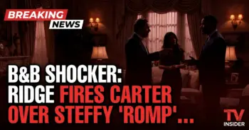 B&b shocker: ridge fires carter over steffy 'romp'?!