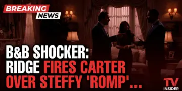 B&b shocker: ridge fires carter over steffy 'romp'?!