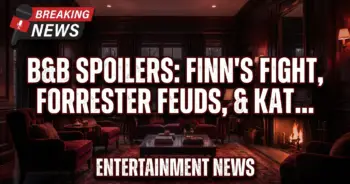 B&b spoilers: finn's fight, forrester feuds, & katie's grilling!