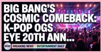 Big bang's cosmic comeback: k-pop ogs eye 20th anniversary reign