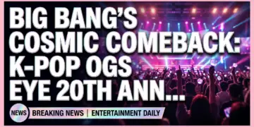 Big bang's cosmic comeback: k-pop ogs eye 20th anniversary reign